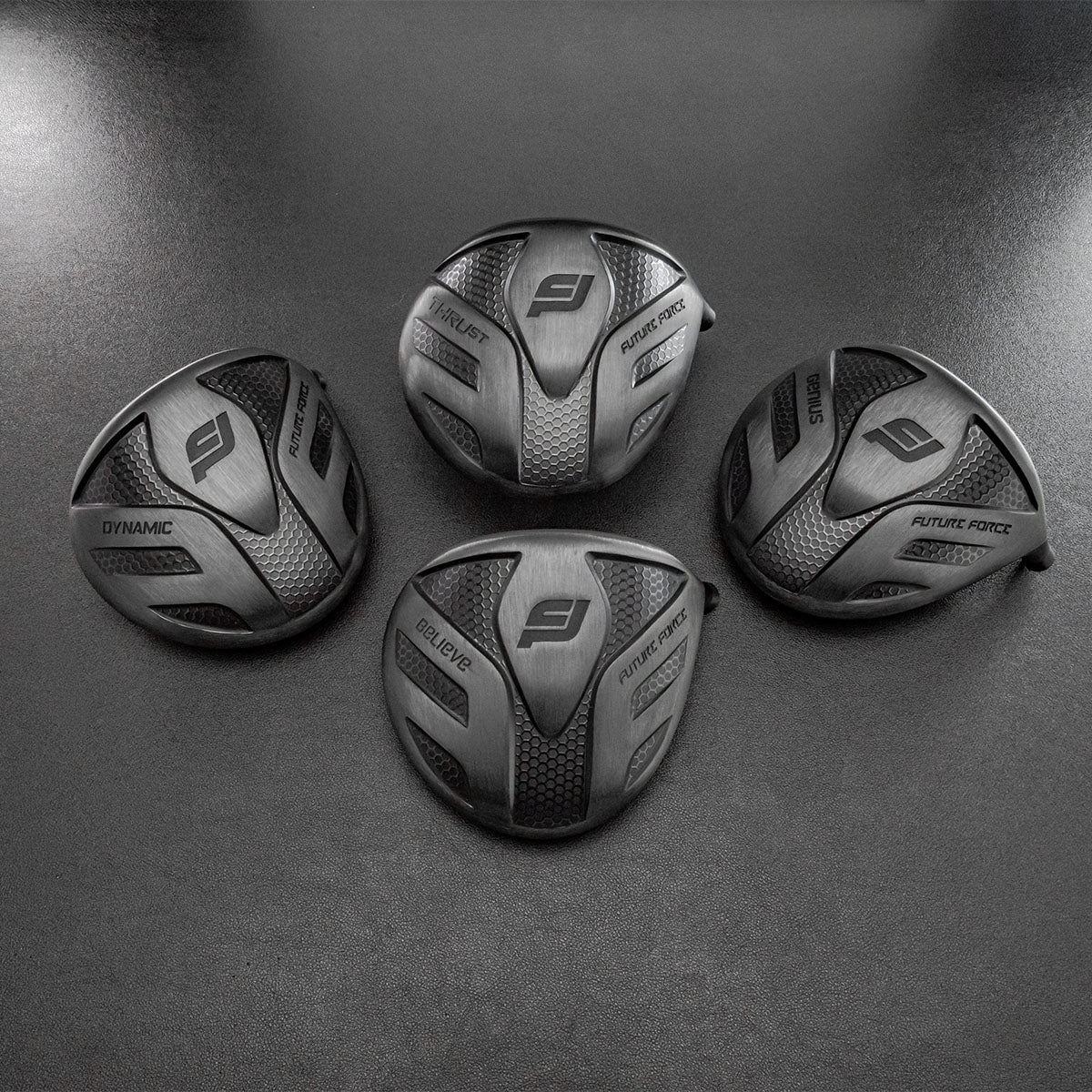 Future Force Classic Driver four-model lineup: THRUST, DYNAMIC, GENIUS, and BELIEVE