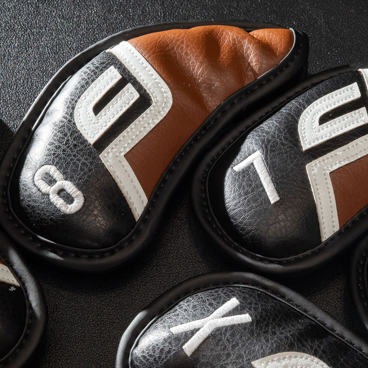 Future Force Iron Covers, Wedges Covers (4-X) Black & Brown - 10 piece