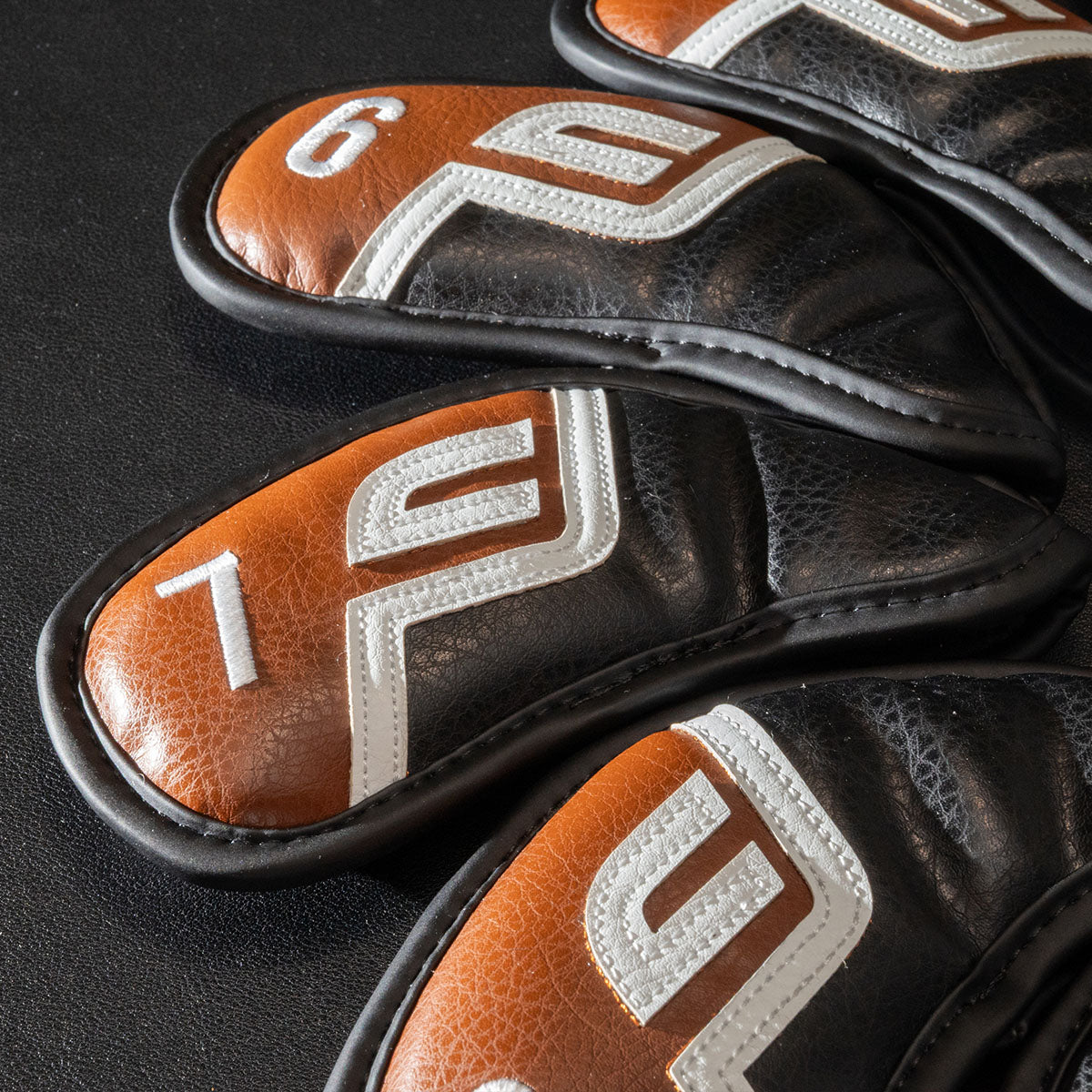 Future Force Iron Covers, Wedges Covers (4-X) Brown & Black - 10 piece