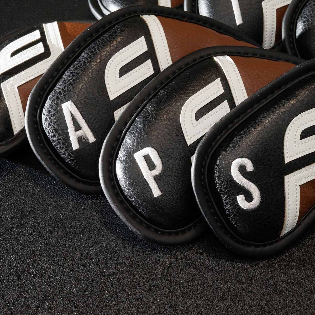 Future Force Iron Covers, Wedges Covers (4-X) Black & Brown - 10 piece