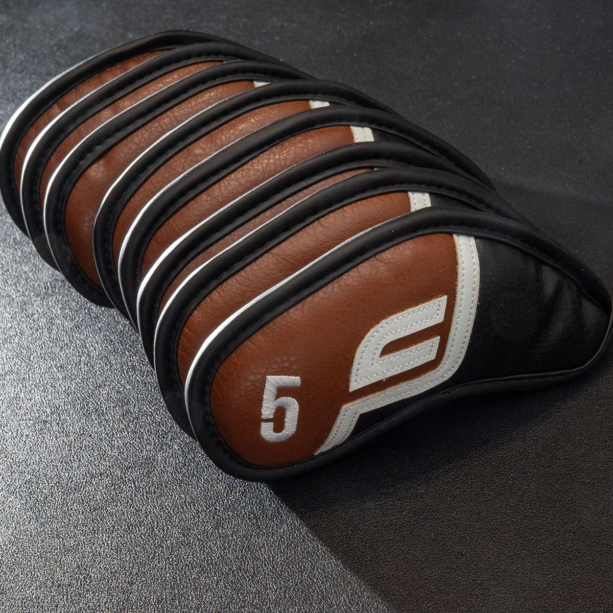 Future Force Iron Covers, Wedges Covers (4-X) Brown & Black - 10 piece
